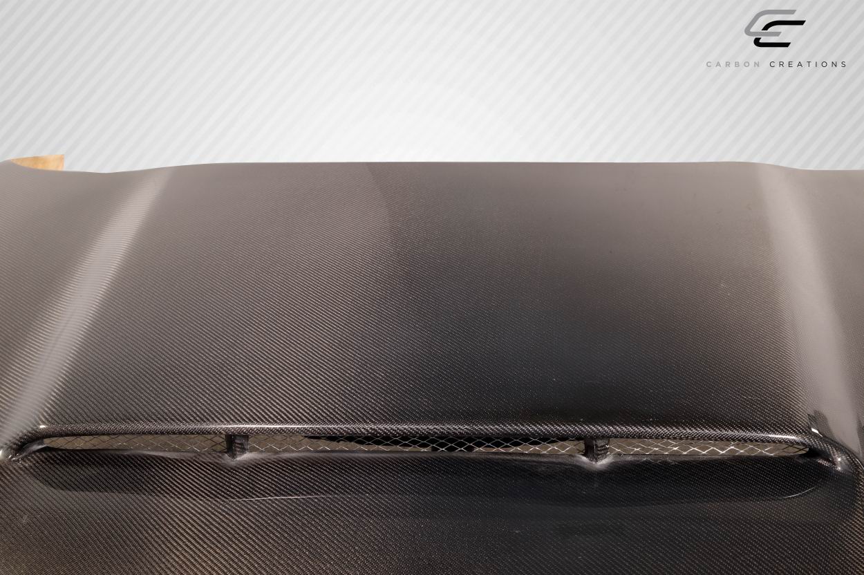 2002-2008 Dodge Ram 1500 2500 3500 Carbon Creations Demon Look Hood - 1 Piece